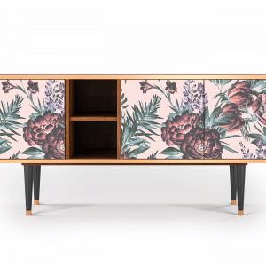 Sideboard - STORYZ - T5 Peach Peonies - Walnut
