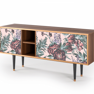 Sideboard - STORYZ - T5 Peach Peonies - Walnut