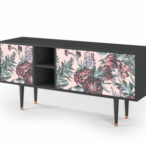 Sideboard - STORYZ - T5 Peach Peonies - Antracite