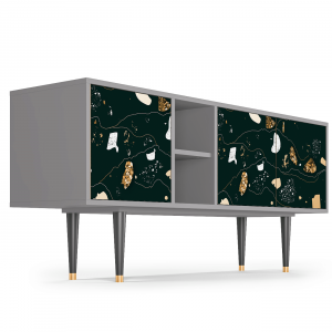Sideboard - STORYZ - T5 Space Rocks - Grey