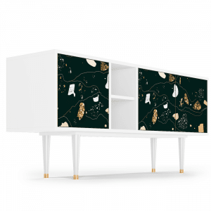 Sideboard - STORYZ - T5 Space Rocks - White