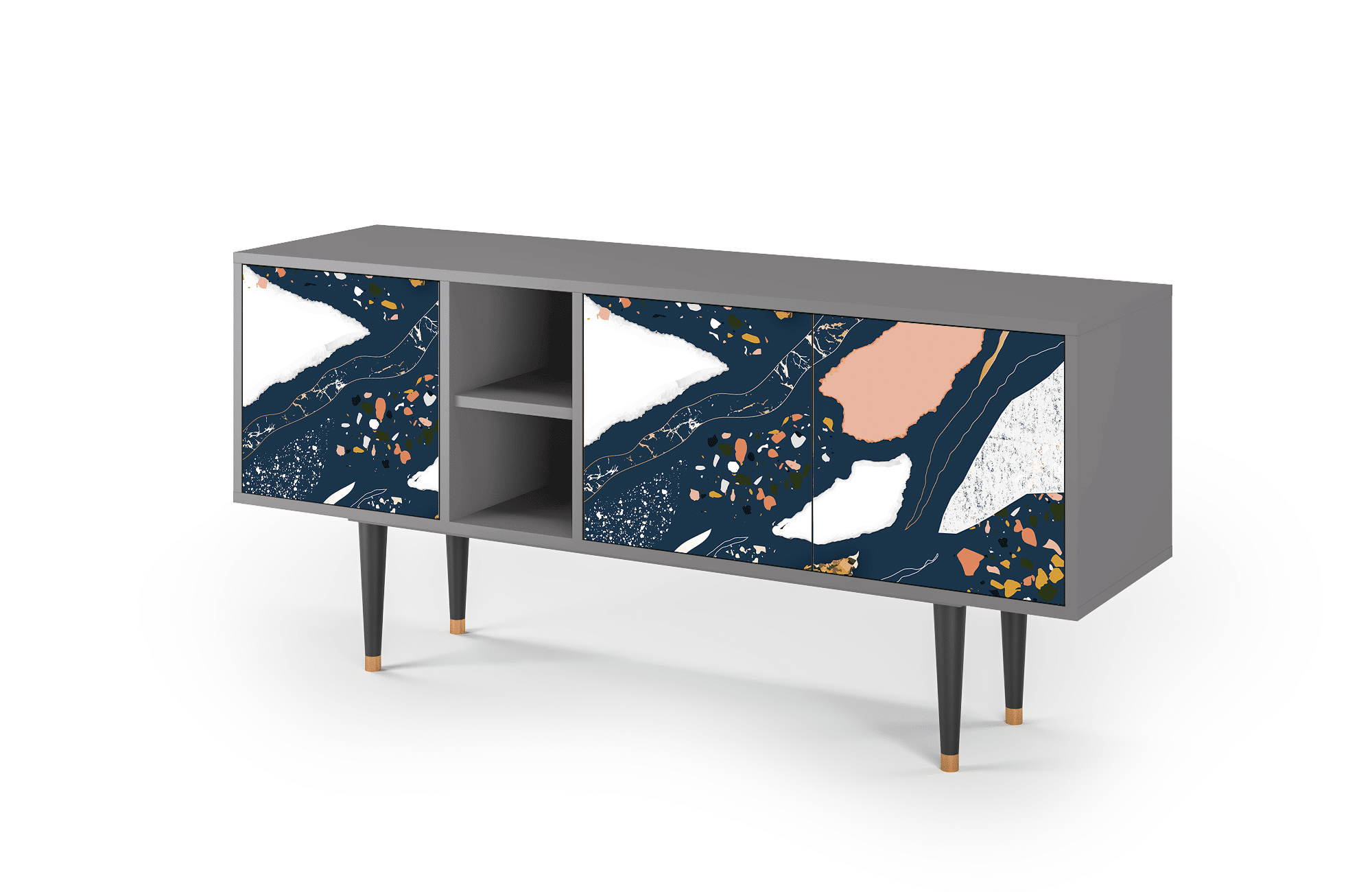 T5_129_002 Sideboard - STORYZ - T5 Nude Iceberg - Grey