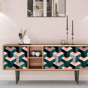 Sideboard - STORYZ - T5 Geometric Madness - Walnut