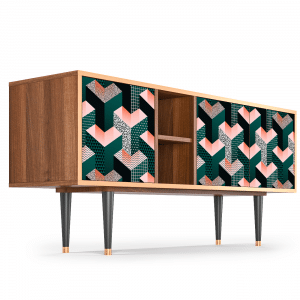 Sideboard - STORYZ - T5 Geometric Madness - Walnut