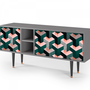 Sideboard - STORYZ - T5 Geometric Madness - Grey