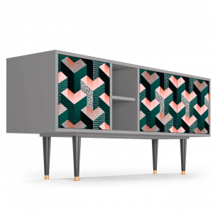 Sideboard - STORYZ - T5 Geometric Madness - Grey