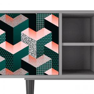 Sideboard - STORYZ - T5 Geometric Madness - Grey