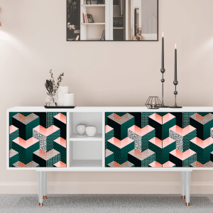Sideboard - STORYZ - T5 Geometric Madness - White