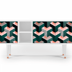 Sideboard - STORYZ - T5 Geometric Madness - White