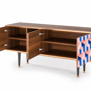 Sideboard - STORYZ - T5 Pinky Squares - Walnut