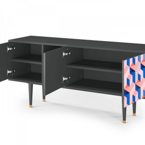 Sideboard - STORYZ - T5 Pinky Squares - Antracite
