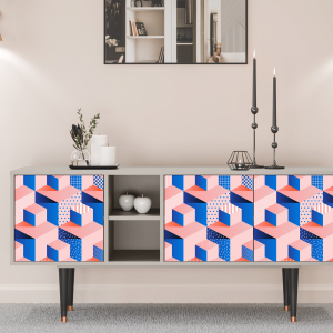 Sideboard - STORYZ - T5 Pinky Squares - Sand