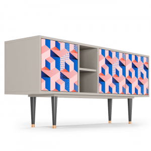 Sideboard - STORYZ - T5 Pinky Squares - Sand