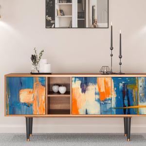 Sideboard - STORYZ - T5 Abstract Expressionism - Walnut
