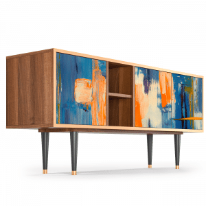 Sideboard - STORYZ - T5 Abstract Expressionism - Walnut