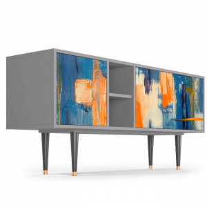 Sideboard - STORYZ - T5 Abstract Expressionism - Grey