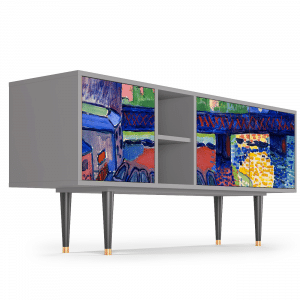 Sideboard - STORYZ - T5 Charing Cross Bridge - Grey