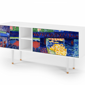 Sideboard - STORYZ - T5 Charing Cross Bridge - White