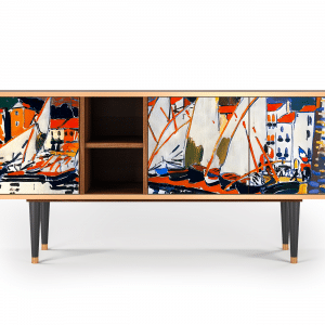 Sideboard - STORYZ - T5 Le Séchage des voiles  - Walnut