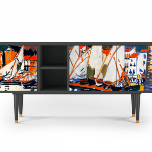 Sideboard - STORYZ - T5 Le Séchage des voiles  - Antracite