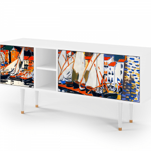 Sideboard - STORYZ - T5 Le Séchage des voiles  - White
