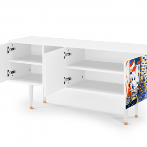 Sideboard - STORYZ - T5 Le Séchage des voiles  - White