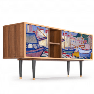Sideboard - STORYZ - T5 The Port of Collioure
 - Walnut