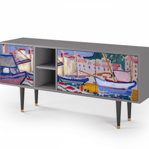 Sideboard - STORYZ - T5 The Port of Collioure
 - Grey