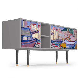 Sideboard - STORYZ - T5 The Port of Collioure
 - Grey