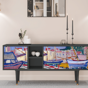 Sideboard - STORYZ - T5 The Port of Collioure
 - Antracite