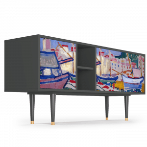 Sideboard - STORYZ - T5 The Port of Collioure
 - Antracite