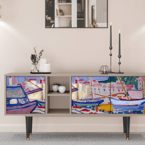 Sideboard - STORYZ - T5 The Port of Collioure
 - Latte