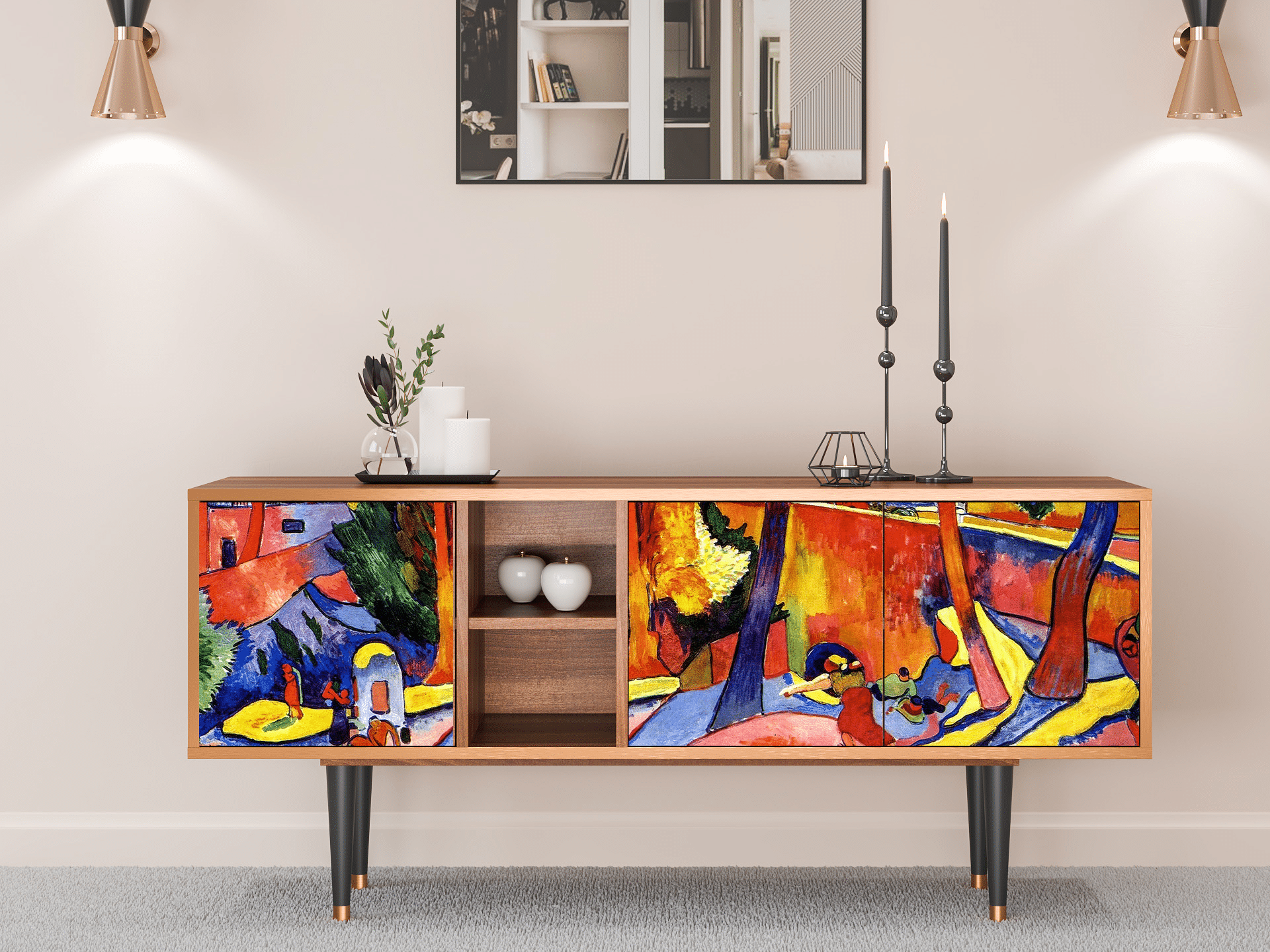 Sideboard - STORYZ - T5 The Turning Road - Walnut Sideboard - STORYZ - T5 The Turning Road - Walnut