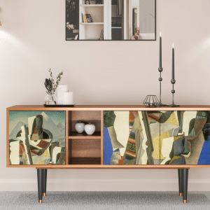 Sideboard - STORYZ - T5 The Cubist Paintings  - Walnut