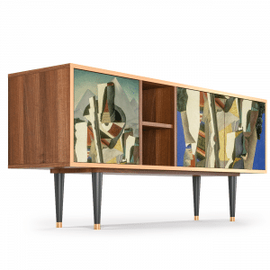 Sideboard - STORYZ - T5 The Cubist Paintings  - Walnut