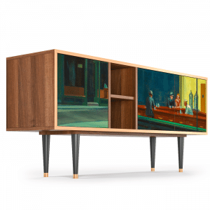 Sideboard - STORYZ - T5 Nighthawks by Hopper - Walnut