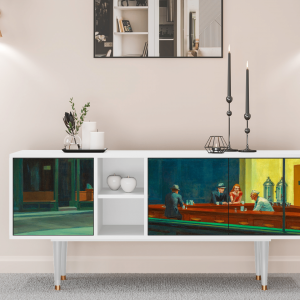 Sideboard - STORYZ - T5 Nighthawks by Hopper - White