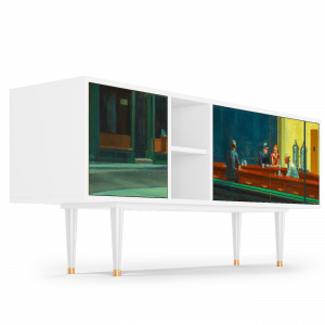 Sideboard - STORYZ - T5 Nighthawks by Hopper - White