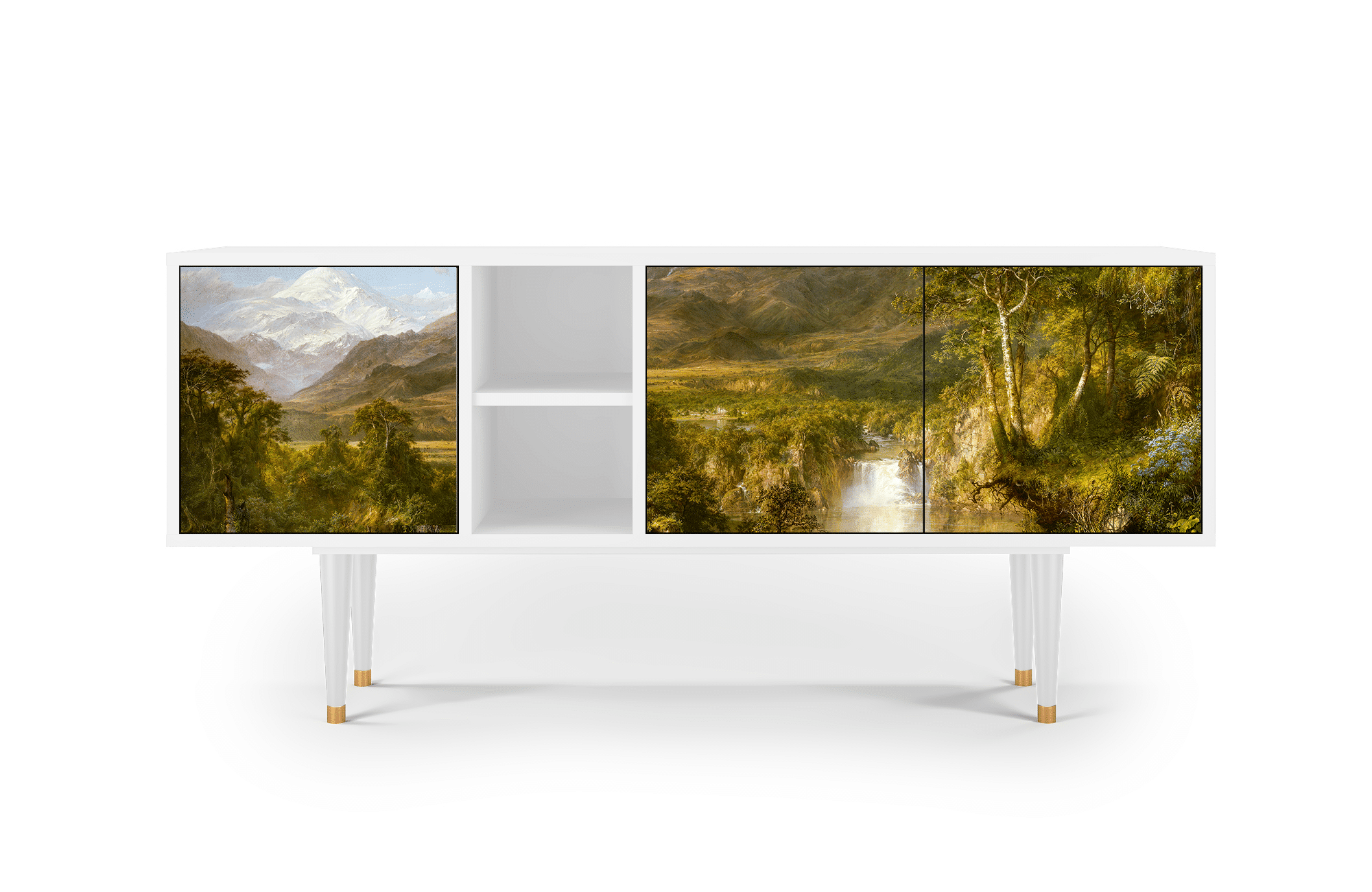 Sideboard – STORYZ – T5 The Heart of the Andes – White Sideboard - STORYZ - T5 The Heart of the Andes - White