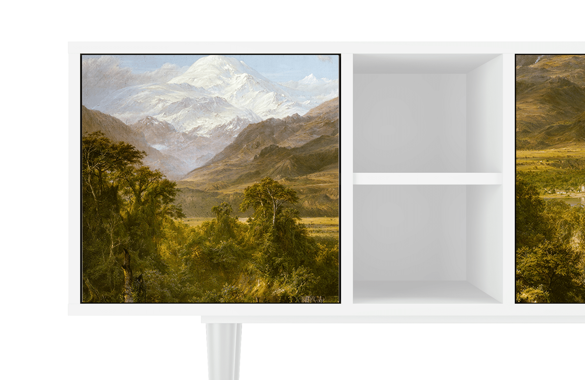 Sideboard – STORYZ – T5 The Heart of the Andes – White Sideboard - STORYZ - T5 The Heart of the Andes - White