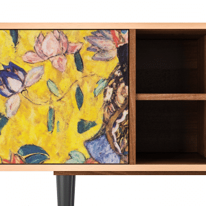 Sideboard - STORYZ - T5 Lady with Fan by Klimt - Walnut