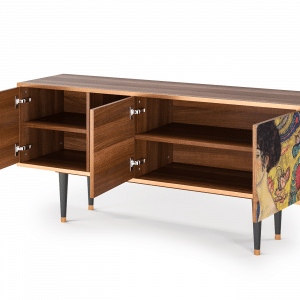Sideboard - STORYZ - T5 Lady with Fan by Klimt - Walnut