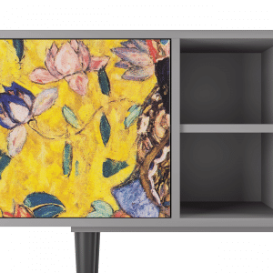 Sideboard - STORYZ - T5 Lady with Fan by Klimt - Grey