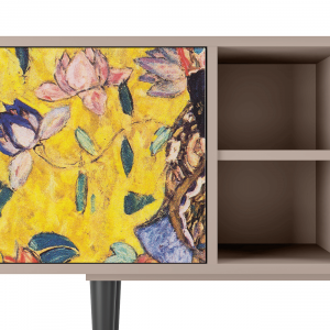 Sideboard - STORYZ - T5 Lady with Fan by Klimt - Latte