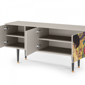 Sideboard - STORYZ - T5 Lady with Fan by Klimt - Sand