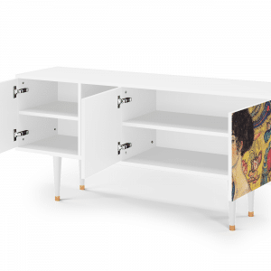 Sideboard - STORYZ - T5 Lady with Fan by Klimt - White