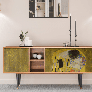 Sideboard - STORYZ - T5 The Kiss by Klimt  - Walnut