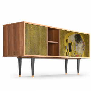 Sideboard - STORYZ - T5 The Kiss by Klimt  - Walnut