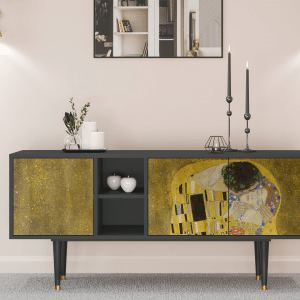 Sideboard - STORYZ - T5 The Kiss by Klimt  - Antracite