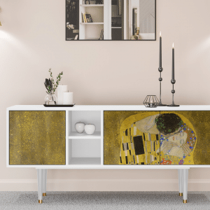 Sideboard - STORYZ - T5 The Kiss by Klimt  - White